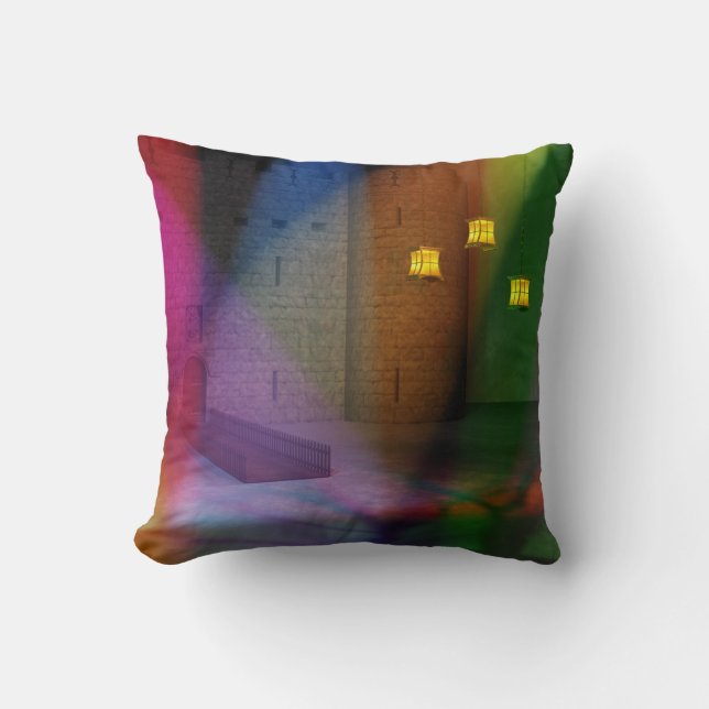 Deze geweldige fase van de Fools Pillow Kussen (Voorkant)