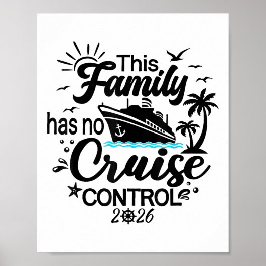 Deze gez cruise heeft geen controle 2026 1 poster (Voorkant)