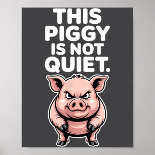 Deze Ggy Is Niet Stilletjes Litical Grappige Quote Poster