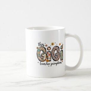 Deze Gigi houdt van haar Pompoenen Herfst Thanksgi Koffiemok