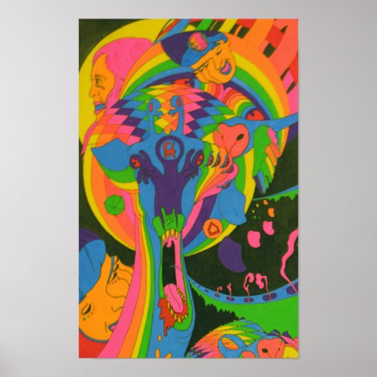 DEZE GIRAFFE 11X17 AFDRUKKING POSTER (Voorkant)