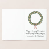 Deze Gold Foil-kerstcadeausboxen voor fijne kerst  Folie Kaarten (Binnen)