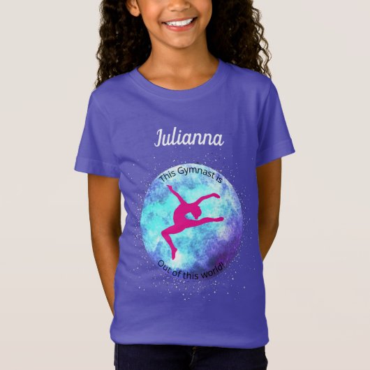 Deze Gymnast is uit deze wereld! T-shirt (Voorkant)