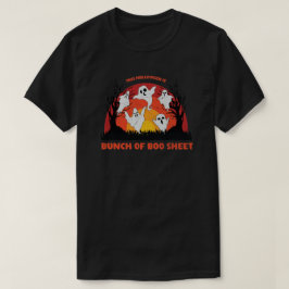 Deze halloween is een Bunch van Boo Sheet T-shirt