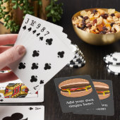 Deze Hamburger-afbeelding aanpassen Pokerkaarten (Insitu)