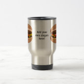 Deze Hamburger-afbeelding aanpassen Reisbeker (Center)