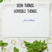 Deze handdoek heeft dingen grappig gezien (Gevouwen)