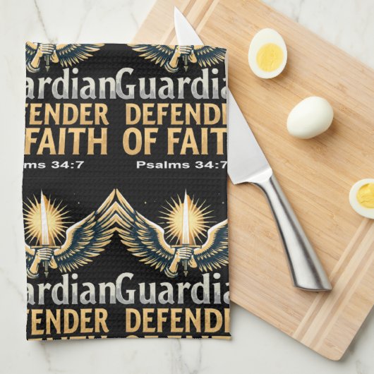 Deze handdoek is een herinnering dat je beschermd  (Quarter Fold)