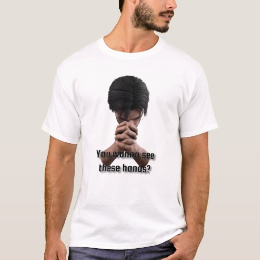 Deze handen T-shirt (Voorkant)