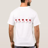 Deze hartslag is voor jou t-shirt (Achterkant)