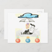 DEZE HEER STUURT ***KERSTWENSEN** FEESTDAGENKAART (Voorkant / Achterkant)