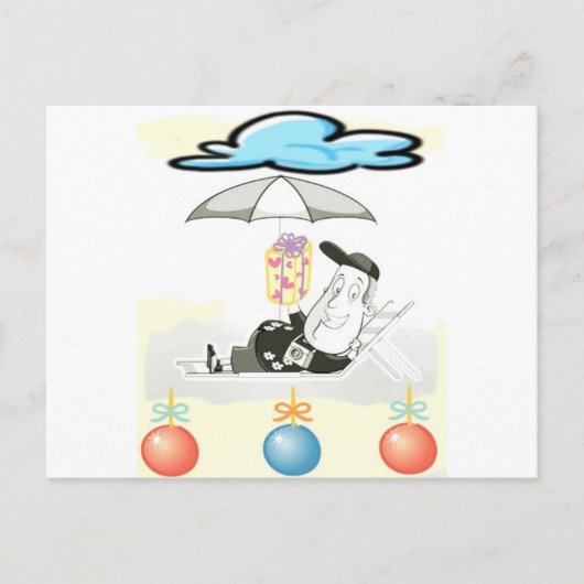 DEZE HEER STUURT ***KERSTWENSEN** FEESTDAGENKAART (Voorkant)