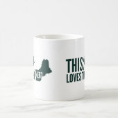 "Deze Heiker houdt van de nieuwe Engelstalige 67" Koffiemok (Center)