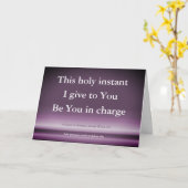 Deze Heilige Instantie een cursus in de Kaart van  (Gele Bloem)