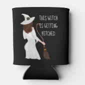 Deze heks die gehitte Halloween Bachelorette kreeg Blikjeskoeler (Achterkant)