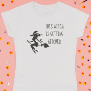 Deze heks die gehitte Halloween Bachelorette kreeg T-shirt
