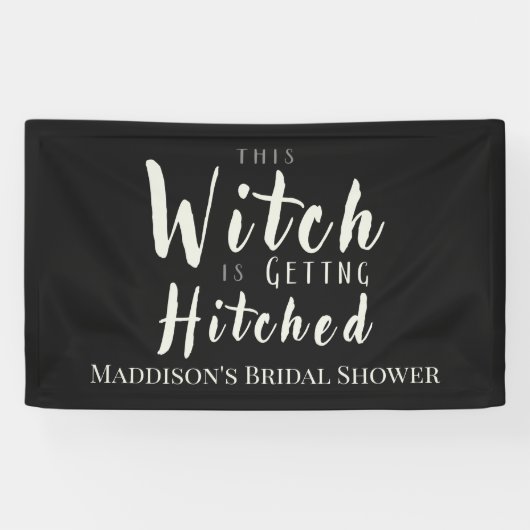Deze Heks Gaat Trouwen Achtergrond Banner (Horizontaal)