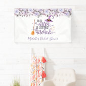 Deze heks gaat trouwen Bruiloftsbanner Spandoek (Insitu)