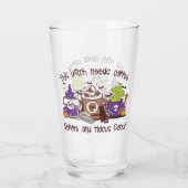 Deze heks heeft koffie nodig glas (Achterkant)