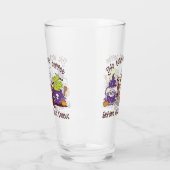 Deze heks heeft koffie nodig glas (Links)