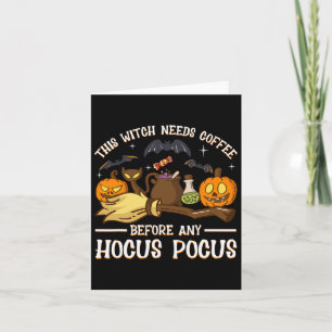 Deze Heks Heeft Koffie Nodig Voordat Er Enige Hocu Kaart