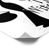 Deze heks heft grappige training fitness bodybuild poster (Hoek)