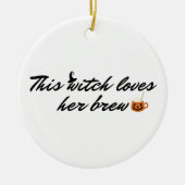 Deze heks houdt van haar brouwseizoen Ornament (Voorkant)
