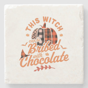 Deze Heks Kan Worden Omgekocht Met Chocolade Hallo Stenen Onderzetter