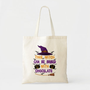 Deze Heks Kan Worden Omgekocht Met Chocolade Hallo Tote Bag