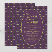 Deze heks krijgt gehitte Bachelorette party Kaart (Voorkant / Achterkant)