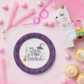 Deze heks krijgt gehitte papieren Bord (Feest)