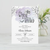 Deze heks krijgt gehitte Vrijgezellenfeest Kaart (Staand voorkant)