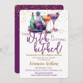 Deze heks krijgt gehitte Vrijgezellenfeest Kaart (Voorkant / Achterkant)