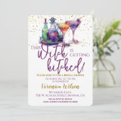 Deze heks krijgt gehitte Vrijgezellenfeest Kaart (Staand voorkant)