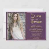 Deze heks krijgt gehitte Vrijgezellenfeest Kaart (Voorkant)