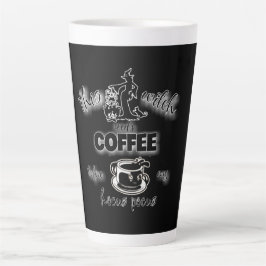 Deze heks latte mok