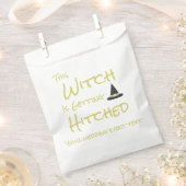 Deze heks wordt gehitst bedankzakje (Geknipt)