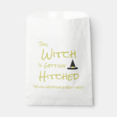 Deze heks wordt gehitst bedankzakje (Voorkant)