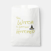 Deze heks wordt gehitst bedankzakje (Voorkant)