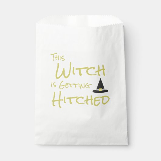Deze heks wordt gehitst bedankzakje (Voorkant)