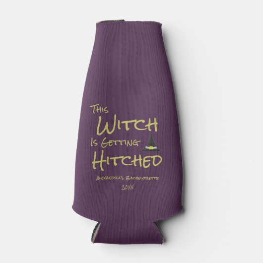 Deze heks wordt gehitst flesjeskoeler (Voorkant)