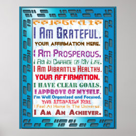 Deze Hi-Tech-bevestiging aanpassen Poster