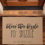 Deze hizzle van Shizzle Funny Family Tan Deurmat<br><div class="desc">Deze hizzle van Shizzle Funny Family Tan Doormat.</div>