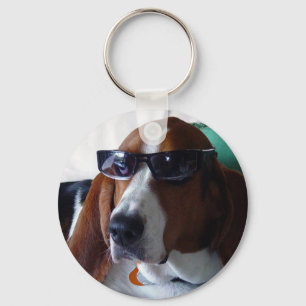 Deze hond is een kool kat sleutelhanger
