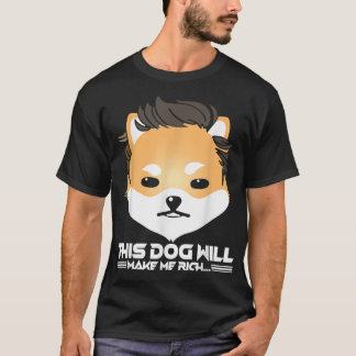 Deze hond maakt je rijk, Dogelon Mars Elon Mem T-shirt