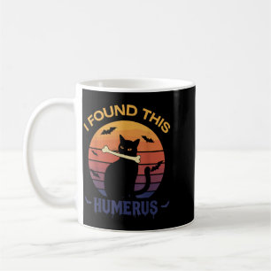 Deze Humerus T-shirt Halloween Zwarte Kat Koffiemok