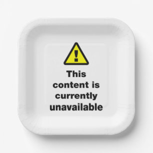 ⚠ Deze inhoud is momenteel niet beschikbaar Button Papieren Bordje