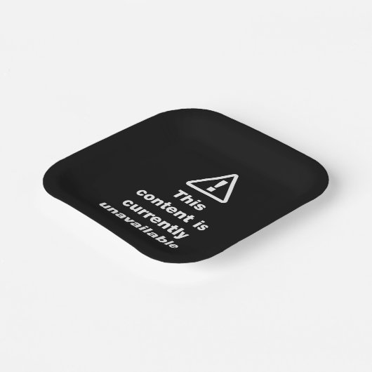 ⚠ Deze inhoud is momenteel niet beschikbaar Button Papieren Bordje (Gebogen)