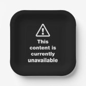 ⚠ Deze inhoud is momenteel niet beschikbaar Button Papieren Bordje (Voorkant)