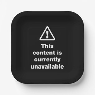 ⚠ Deze inhoud is momenteel niet beschikbaar Button Papieren Bordje